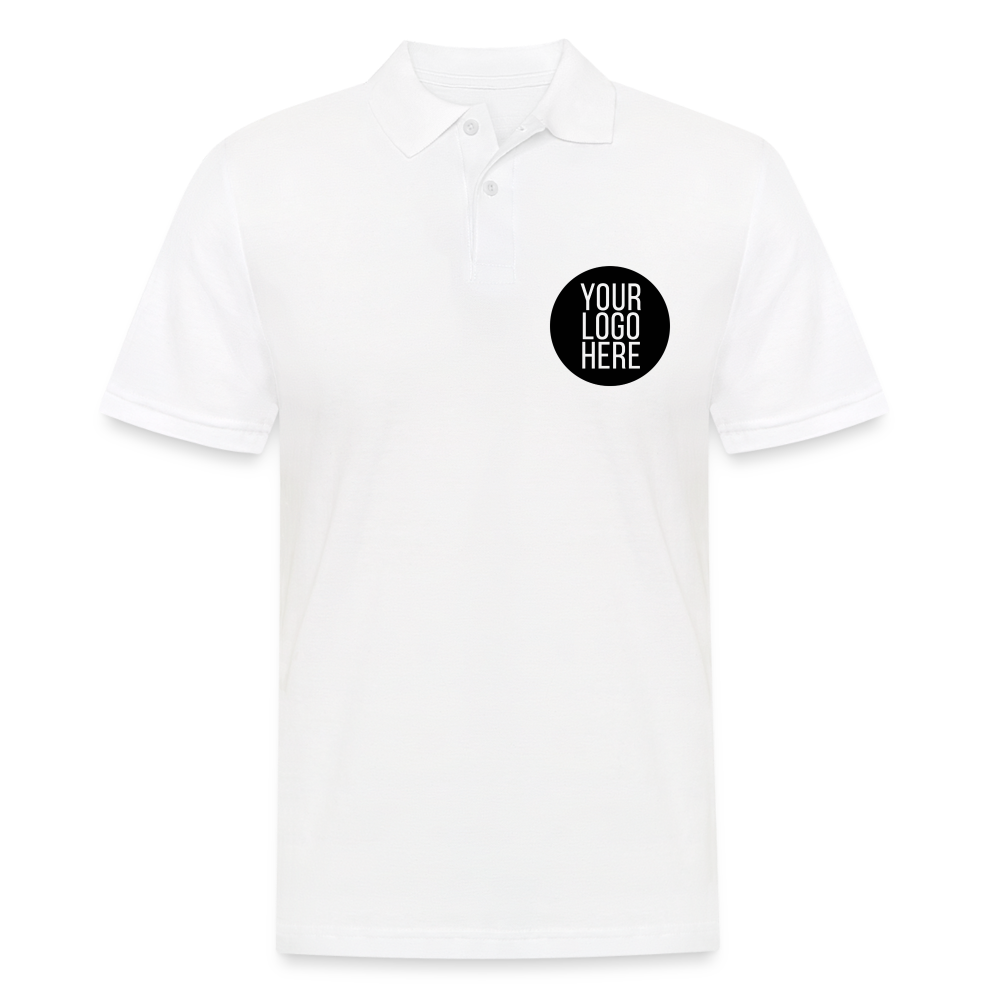 Men's Polo Shirt Gildan - white