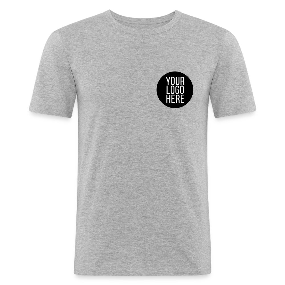 Men's Slim Fit T-Shirt - heather grey