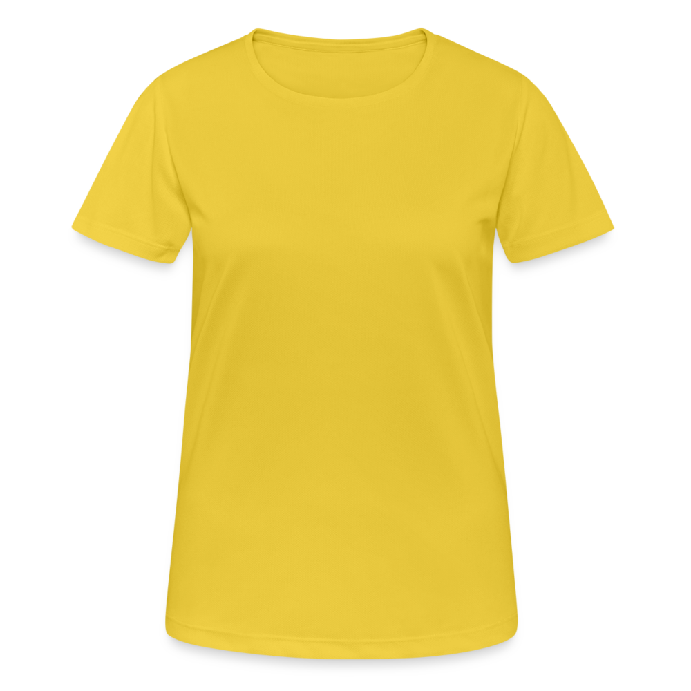 Women’s Breathable T-Shirt AWDIs - sunshine