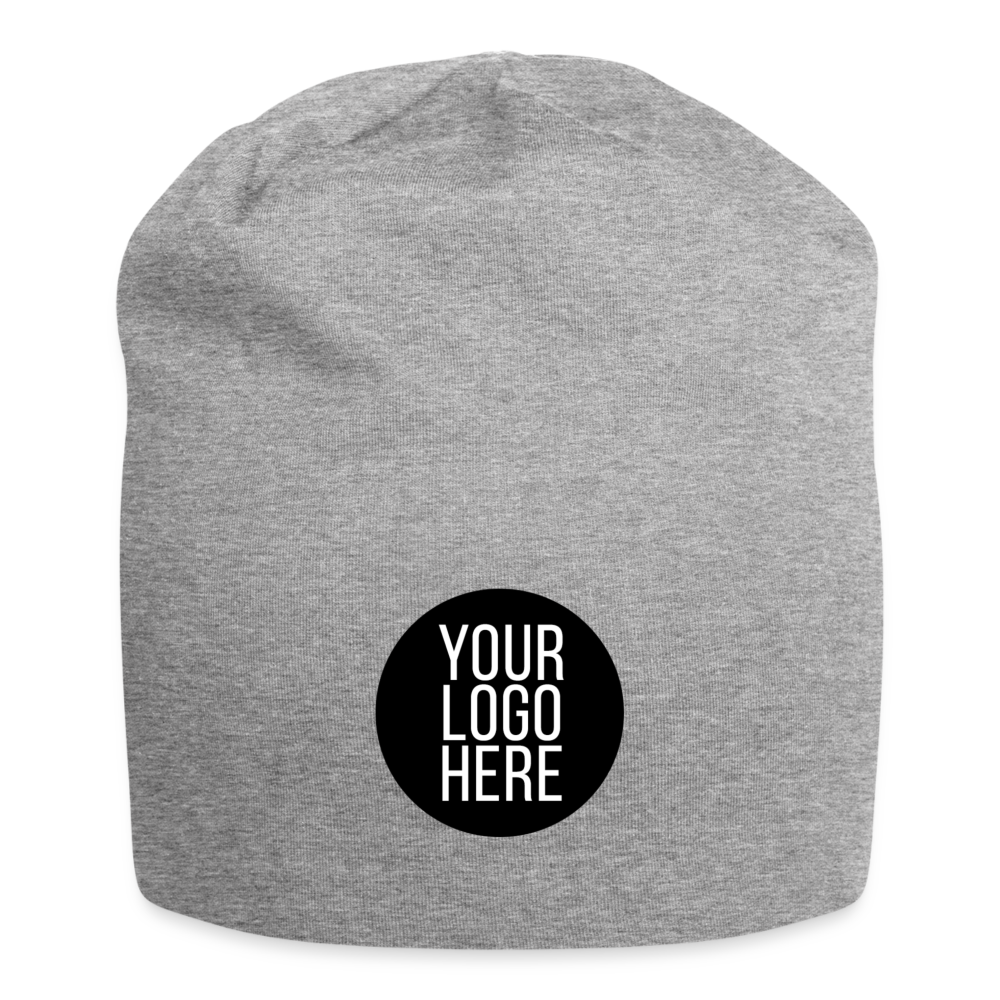 Jersey Beanie - heather grey