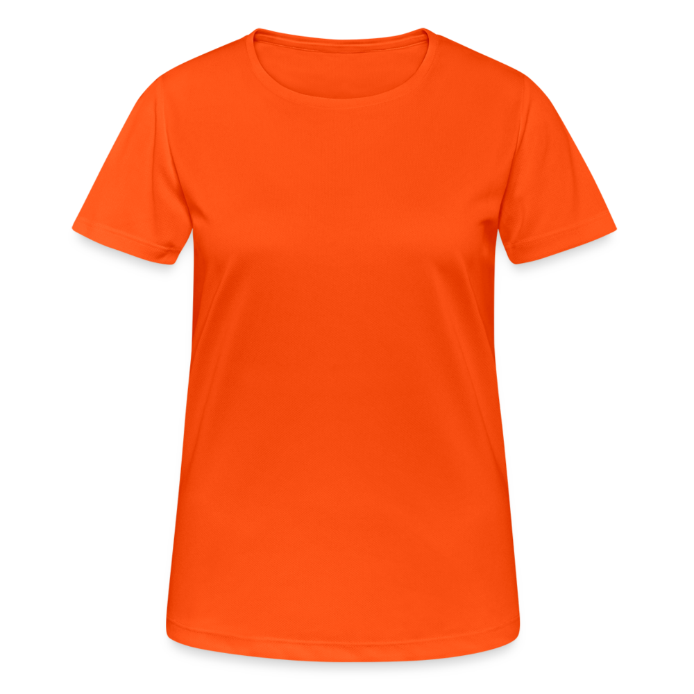 Women’s Breathable T-Shirt AWDIs - neon orange