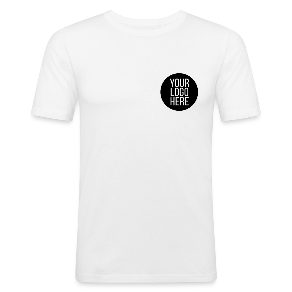 Men's Slim Fit T-Shirt - white