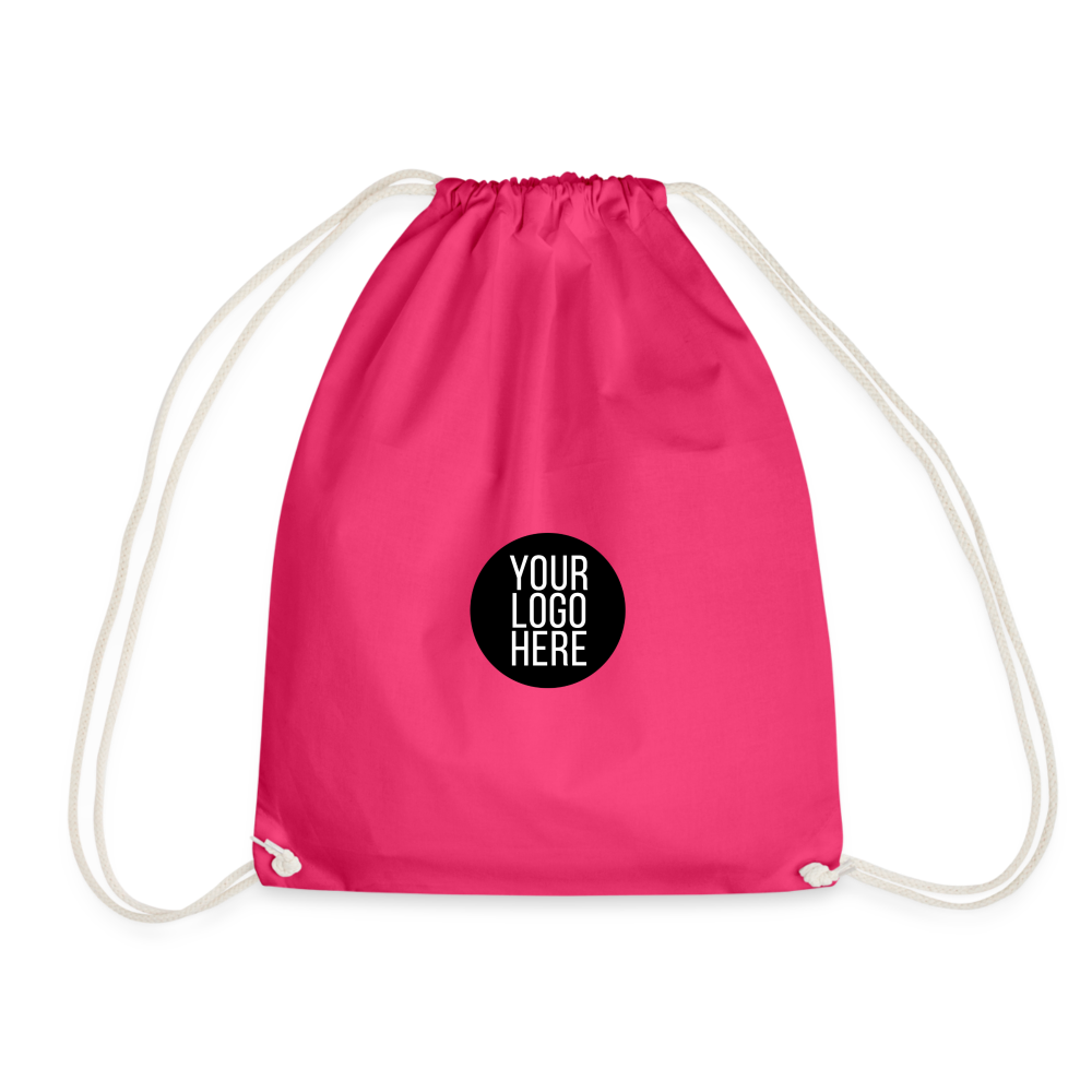 Drawstring Bag - fuchsia