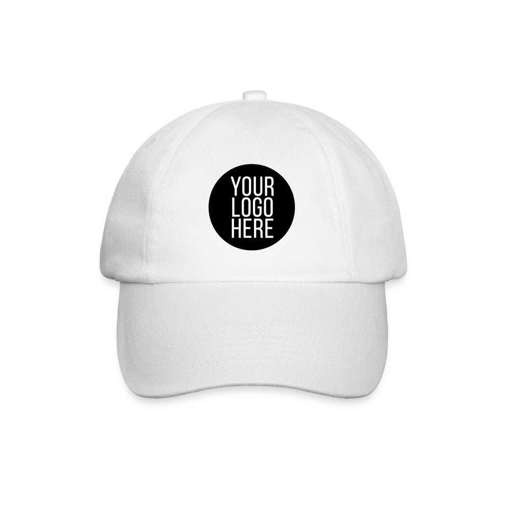 Beechfield Baseball Cap - white/white