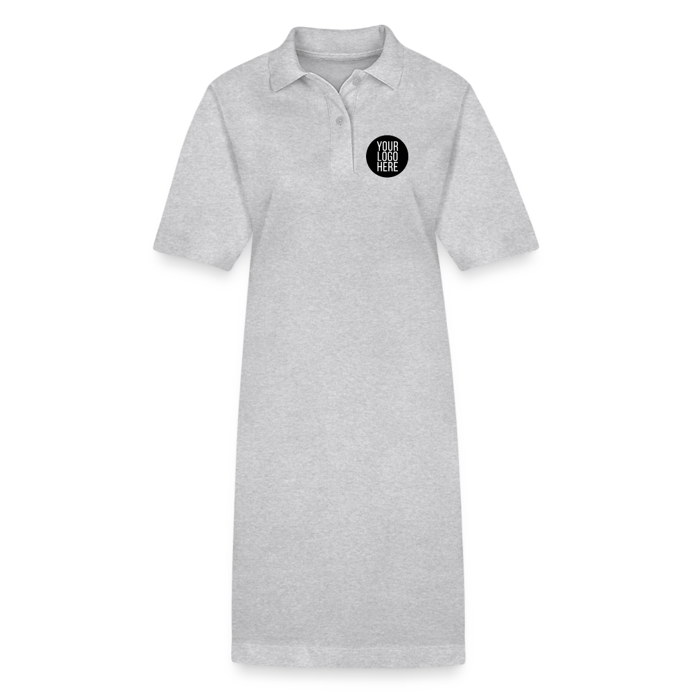 Stanley/Stella PAIGER Organic Women’s Polo Dress - heather grey