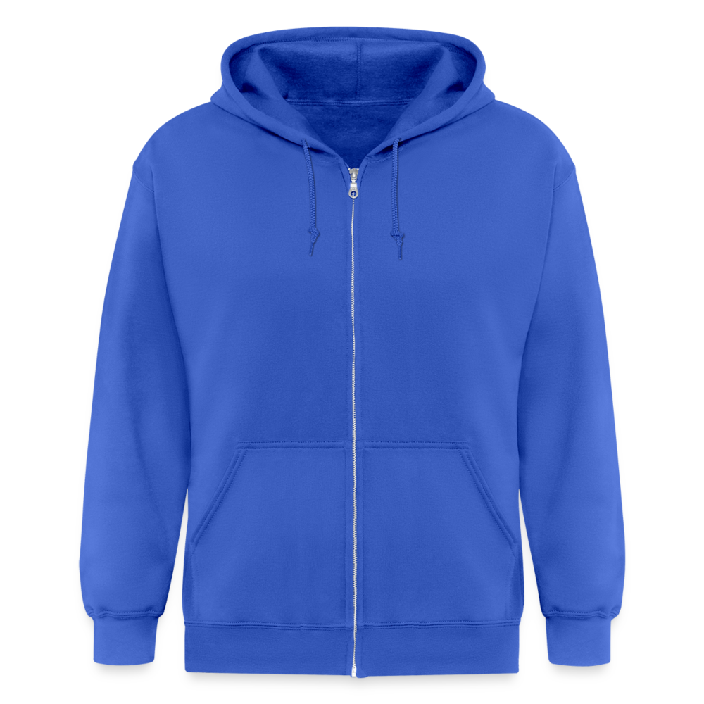 Men’s Heavyweight Hooded Jacket Gildan - royal blue