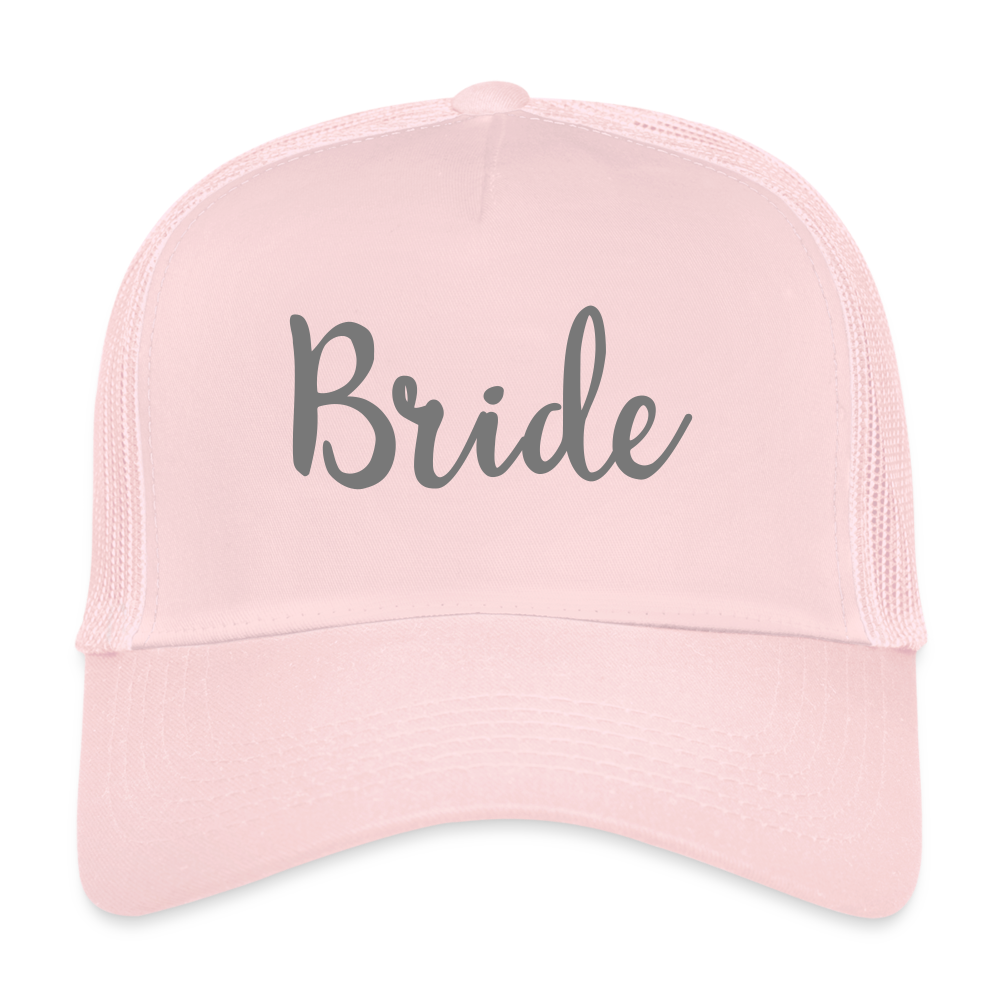 Bride to be Trucker Cap - pale pink