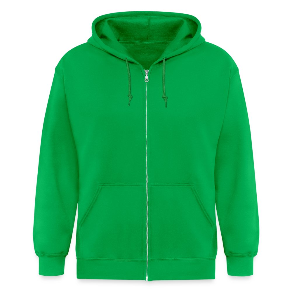 Men’s Heavyweight Hooded Jacket Gildan - kelly green