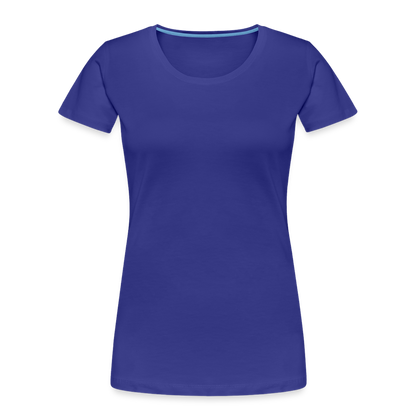 The Sustainable Women’s Organic T-Shirt - royal blue