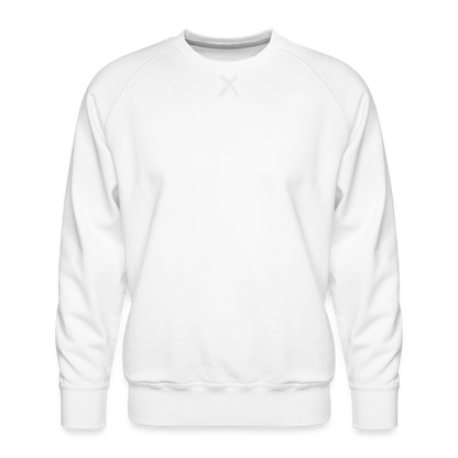 The Premium Men’s Sweatshirt - white
